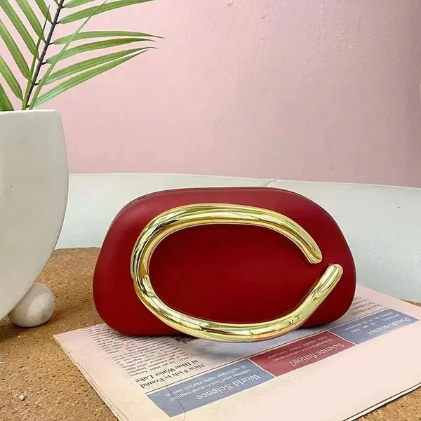 Celebrity_Style_Zara-Inspired_Glossy_Acrylic_/_Matte_Clutch_|_Golden_Curve_Design