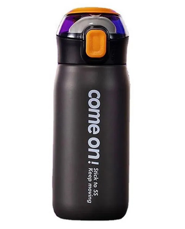 Come_On_Sports_Thermo_Bottle_650Ml_Hot_&_Cold_Steel_Flask_Flip-Top_Leakproof_Design_For_School,_Gym_&_Travel