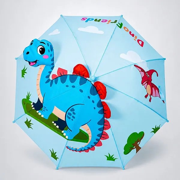 Dino_Kids_3D_Printed_Character_Umbrella