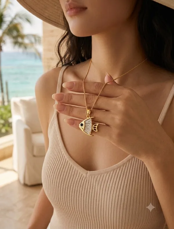 Fin-tastic_–_Anti-Tarnish_18K_Gold_Crystal_Fish_Necklace