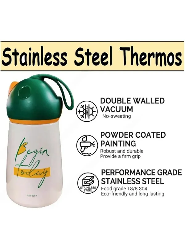 Begin_Today_Bird_Cap_Mini_Bottle_320Ml_Hot_&_Cold_Stainless_Steel_Travel-Friendly_Vacuum_Flask_For_Kids_&_Gifting