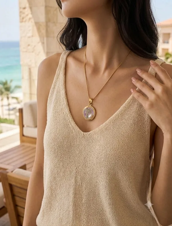 Island_Calling_18K_Gold_Palm_&_Pearl_Necklace