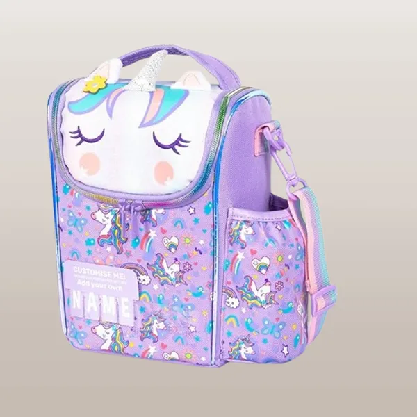 Unicorn_Vest_New_22"_Luxury_Customise_Me_Lunchbag_For_School_Kids_Premium_Quality_&_Personal_Touch