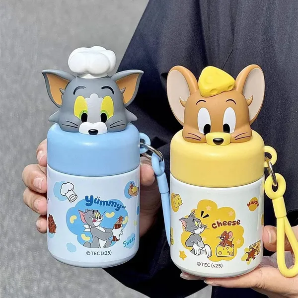 JERRY_3D_Multi-Use_Tumbler_&_Food_Jar_–_200ML_Insulated_Kids_Sipper_with_Handle