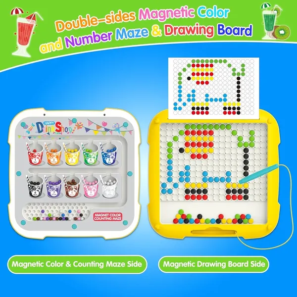 2-In-1_Magnetic_Color_&_Number_Maze_With_Dot_Board_Montessori_Learning_Toy_2-4_Years