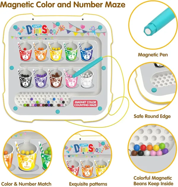 2-In-1_Magnetic_Color_&_Number_Maze_With_Dot_Board_Montessori_Learning_Toy_2-4_Years