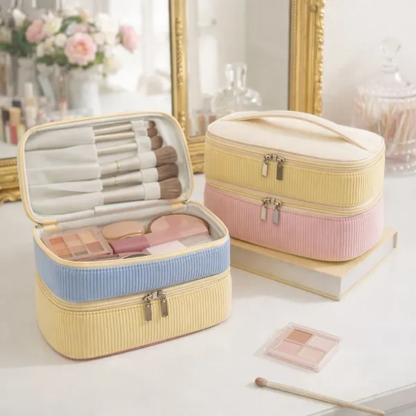 Multi-Layer_Cosmetic_Organizer_Bag_–_Travel_Makeup_Storage_Case_with_Dual_Compartments