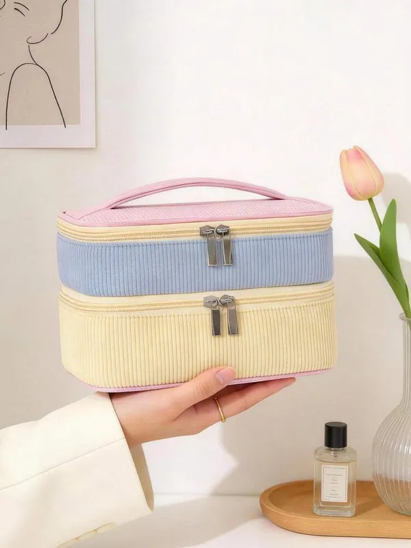 Multi-Layer_Cosmetic_Organizer_Bag_–_Travel_Makeup_Storage_Case_with_Dual_Compartments