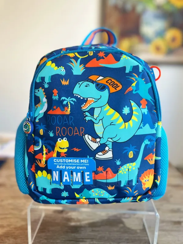 Name_It_All_Dino_Customizable_Kids_Backpack_(Age_3-7)_Add_Your_Name_Lightweight_Premium_Bag_In_4_Cute_PrintsDino,_Unicorn,_Mermaid,_Butterfly