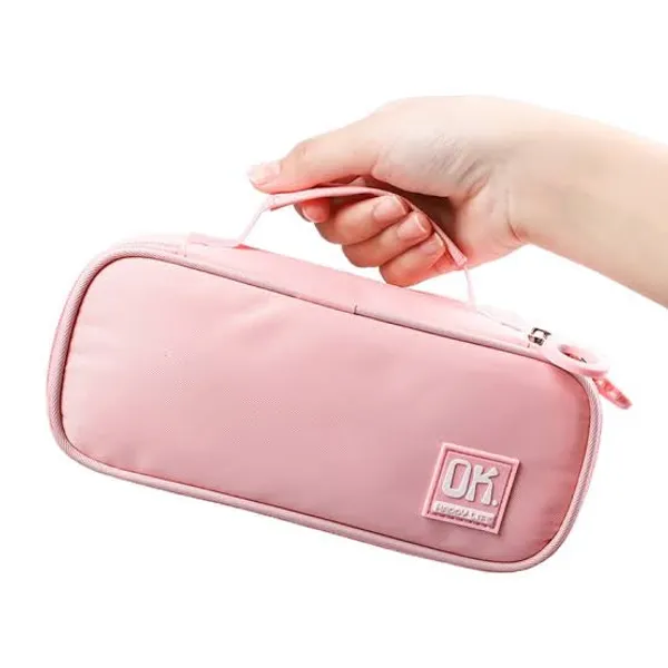 Pink_Super_Multifunction_Korean_Style_Pencil_Pouch_Travel,_School_&_More
