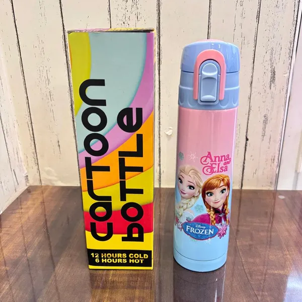 Frozen_Stylist_Insulated_Chiller_Water_Bottle_500Ml_Sus304_Stainless_Steel_Sports_Sipper_Lid