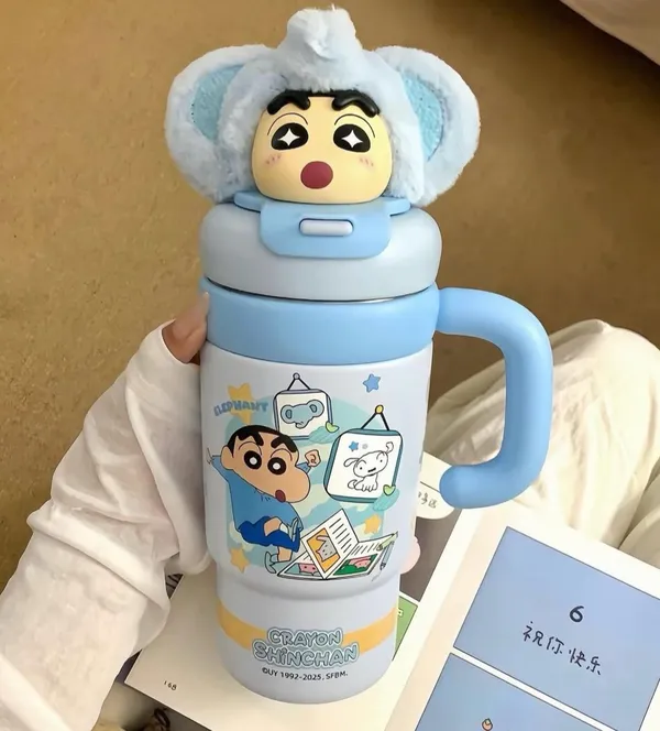 Orange_Shinchan_Kids_Insulated_Tumbler_with_Straw_&_Handle_–_Cute_Character_Sipper_Bottle