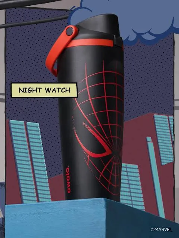 Owala_x_Marvel_Spider-Man_Night_Watch_30oz_FreeSip_Sway_Water_Bottle_–_Black_&_Red