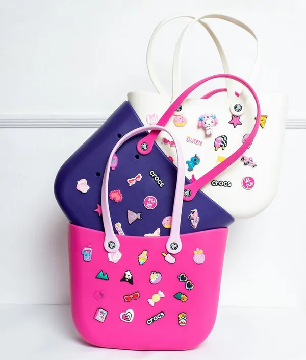 Crocs-Style_Silicone_hand_Bag_Waterproof,_Lightweight_&_Washable