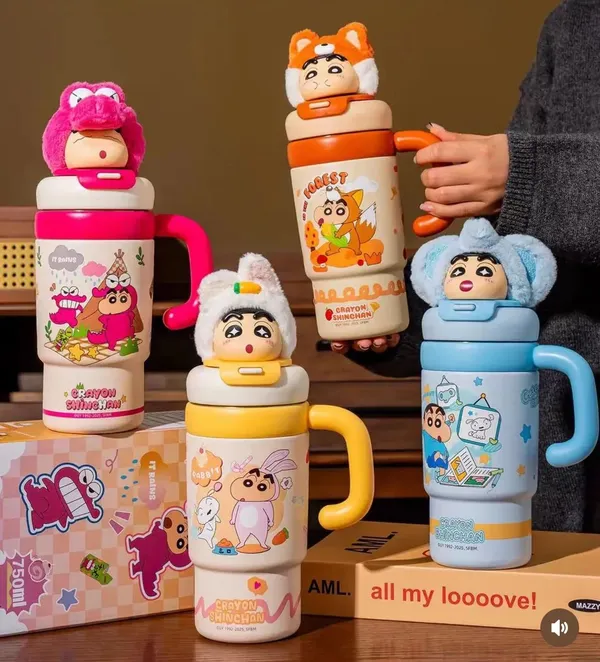 Pink_Shinchan_Kids_Insulated_Tumbler_with_Straw_&_Handle_–_Cute_Character_Sipper_Bottle