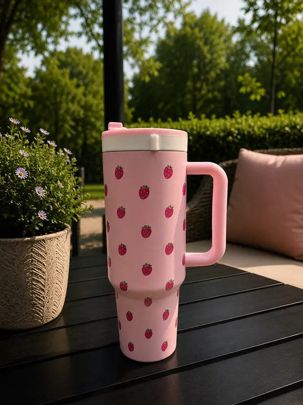 Pink_Strawberries_1.18L_Premium_Leakproof_Insulated_Tumbler_with_Handle_&_Straw