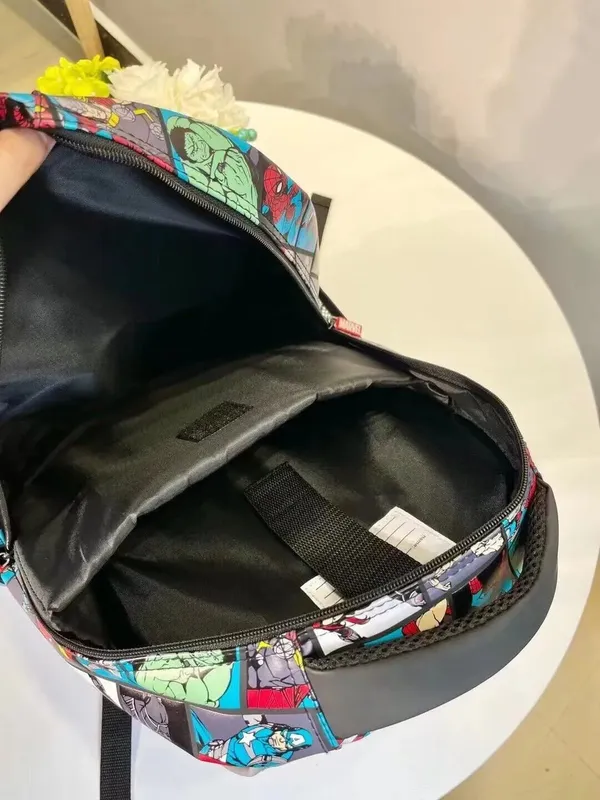 Smiggle_Vibe_16"_Classic_Backpack_3-Compartment_Premium_School_Bag_Laptop_Sleeve_+_Dual_Bottle_Holders_Minecraft