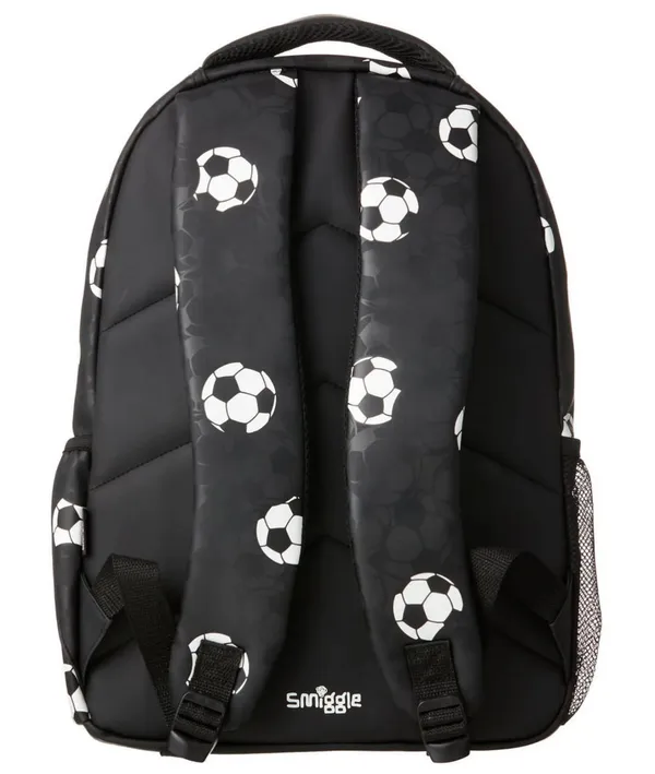 Smiggle_Vibe_16"_Classic_Backpack_3-Compartment_Premium_School_Bag_Laptop_Sleeve_+_Dual_Bottle_Holders_Minecraft