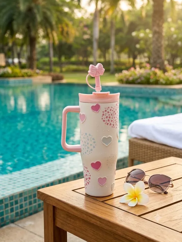 Sitarayuri_Pink_heart_Side-Handle_Tumbler_