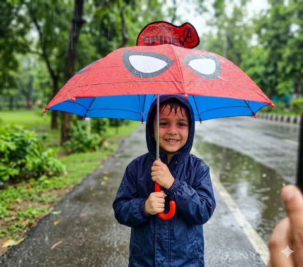 Spiderman_Kids_3D_Printed_Character_Umbrella