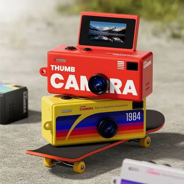 Thumb_Flip_Mini_Camera_–_Retro_Digital_Camera_with_Flip_Screen_|_Random_Assorted_Colours