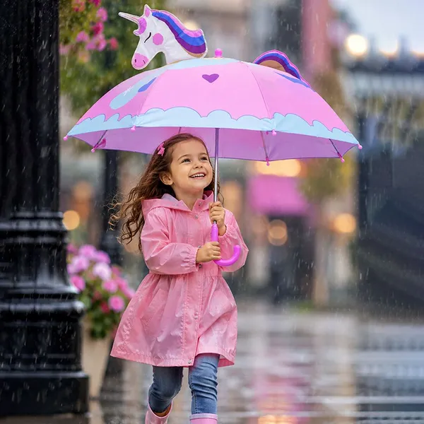 Unicorn_Kids_3D_Printed_Character_Umbrella