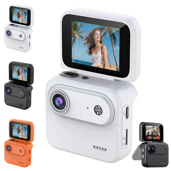 VlogCam_Mini_Flip-Screen_Action_Camera_with_8gm_memory_card