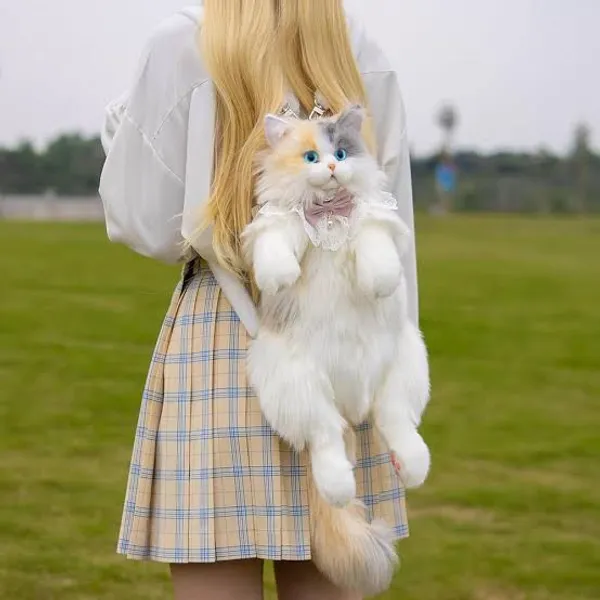 White_Beige_Realistic_Cat_Backpack_–_Viral_Cute_Plush_School_&_Travel_Bag