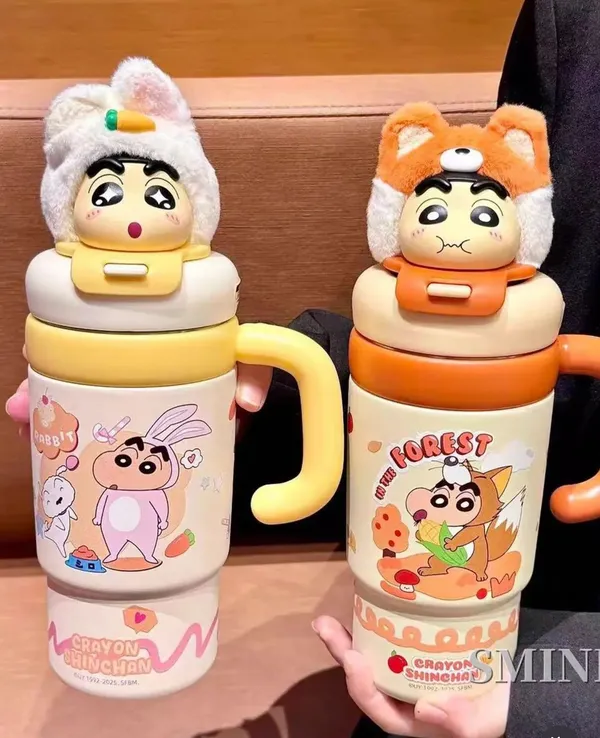 Yellow_Shinchan_Kids_Insulated_Tumbler_with_Straw_&_Handle_–_Cute_Character_Sipper_Bottle