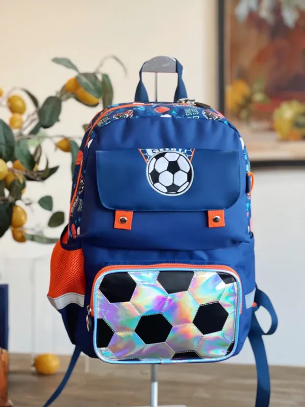 Vestpro_16_football_Waterproof_Luxury_School_Backpack_Air-Cool_Back,_Magnetic_Pocket,_Laptop_Grip_Premium_School_Bag_With_2_Front_Pockets_&_Bottle_Holders