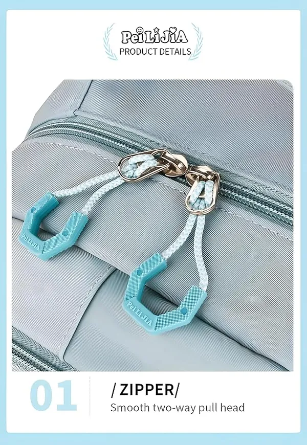 Dailymode_Multi-Pocket_Backpack_18-Inch_Lightweight_Casual_Bag_For_School,_College,_Office_&_Travel_Fits_15"_Laptop_+_A4_Files