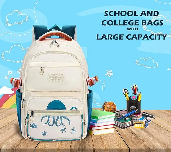 Ocean_Explorer_White_Kids_Backpack_18-Inch_Large-Capacity_Sea-Themed_School_Bag_Laptop_Sleeve_+_Multi-Pocket_Organizer_Waterproof_&_Lightweight