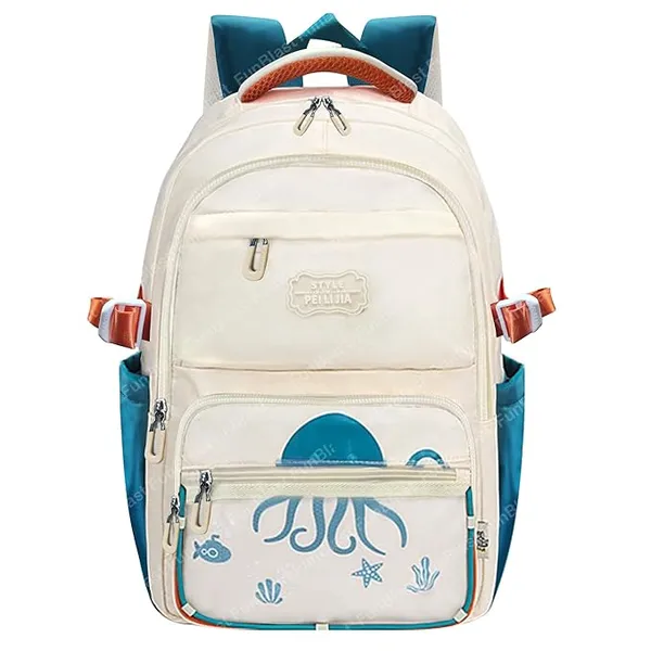 Ocean_Explorer_White_Kids_Backpack_18-Inch_Large-Capacity_Sea-Themed_School_Bag_Laptop_Sleeve_+_Multi-Pocket_Organizer_Waterproof_&_Lightweight