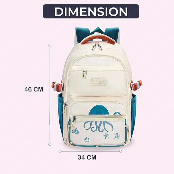 Ocean_Explorer_White_Kids_Backpack_18-Inch_Large-Capacity_Sea-Themed_School_Bag_Laptop_Sleeve_+_Multi-Pocket_Organizer_Waterproof_&_Lightweight