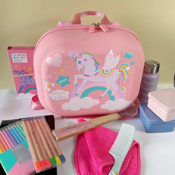 Dino_Armoured_Adventurer_Hardshell_Backpack_For_Kids_Space,_Unicorn,_Dino_&_Mermaid_Themes_Lightweight_&_Durable_With_Unique_Square_Shape