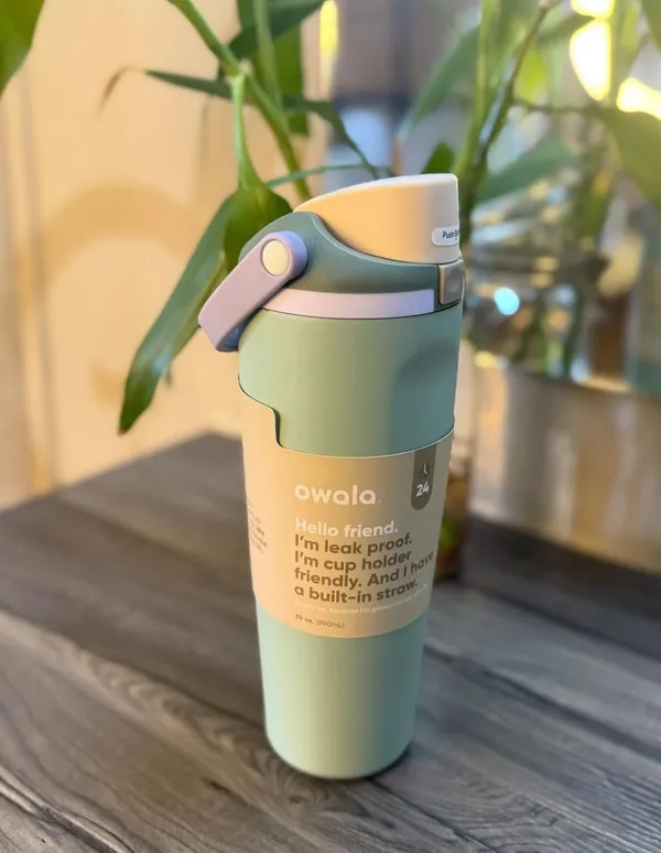 Owala_FreeSip®_30oz_Tumbler_with_Top_Handle_(Leak-Proof_&_Insulated)_Eucalyptus_[_LIGHT_GREEN]