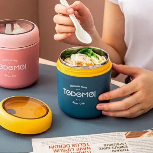 Tedmei_Steel_Lunch_Jar_Portable_Soup_Cup_I_Food_Jar_Leak-Proof_With_Spoon_For_Office,_Travel_&_Soup_Lovers_500Ml_Blue_I_Pink_I_Green