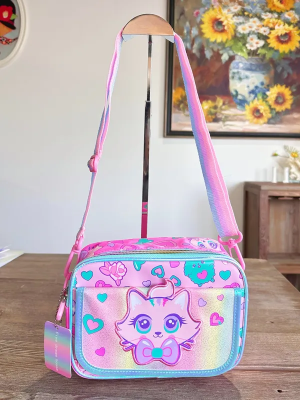 Cat_Vest_Smart_Slings_-_Premium_Quality_Hard_Shell_Organizer_Bag_For_Kids_Available_In_4_Prints:_Butterfly,_Dino,_Unicorn_&_Cat_Cute_Shoulder_Sling_With_Compartments_For_School,_Art_&_Travel