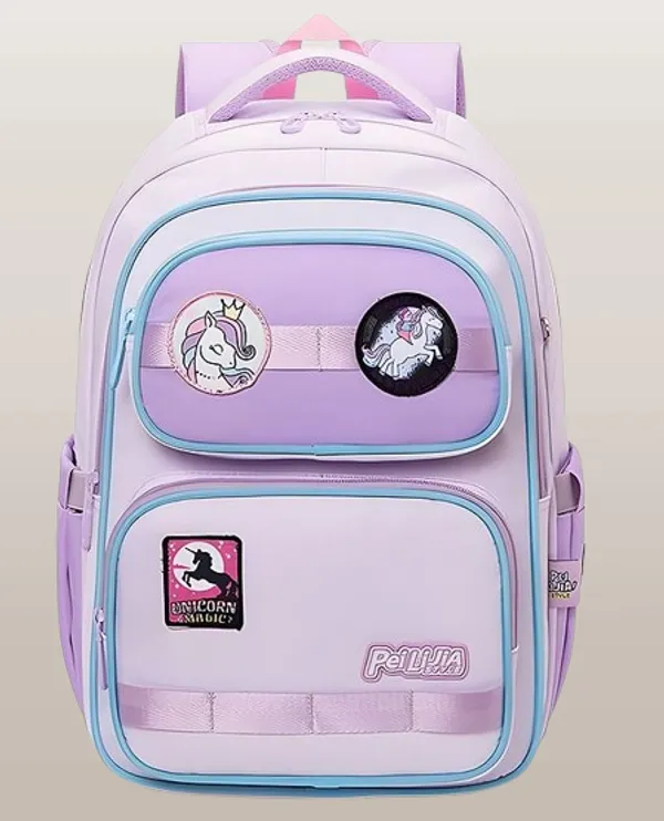 Unicorn_Glow_Pro_School_Backpack_16-Inch_Structured_Bag_For_Girls_(Ages_714)_Ergonomic_Spine_Support_+_Multi-Pocket_Organizer