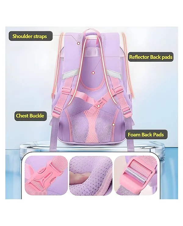 Unicorn_Glow_Pro_School_Backpack_16-Inch_Structured_Bag_For_Girls_(Ages_714)_Ergonomic_Spine_Support_+_Multi-Pocket_Organizer