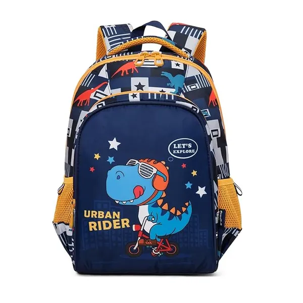 Urban_Roar_Dinosaur_Backpack_14-Inch_Lightweight_Kids_Bag_For_Ages_510_Spine-Safe,_Multi-Pocket_&_Waterproof_School_Bag