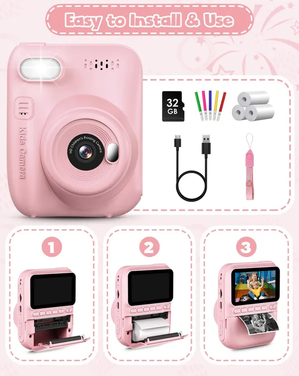 Kids_Colour_Print_Camera_–_Multifunctional_Instant_Camera_for_Kids
