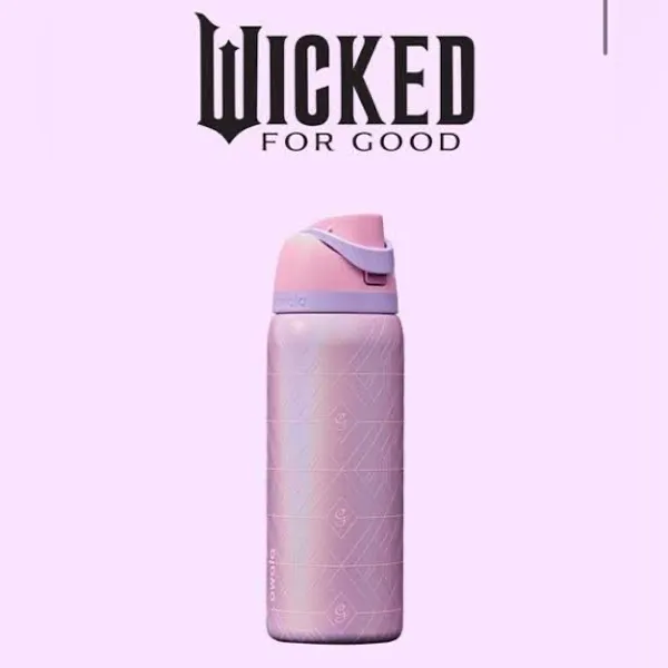 32oz_Owala_Wicked_Stainless_Steel_Water_Bottle_–_Pink_|_Leakproof_Insulated_Sports_Bottle