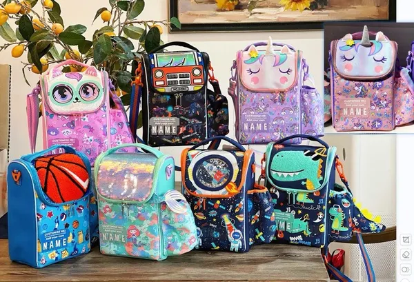 Cat_Vest_New_22"_Luxury_Customise_Me_Lunchbag_For_School_Kids_Premium_Quality_&_Personal_Touch