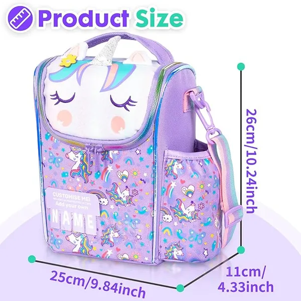 Cat_Vest_New_22"_Luxury_Customise_Me_Lunchbag_For_School_Kids_Premium_Quality_&_Personal_Touch