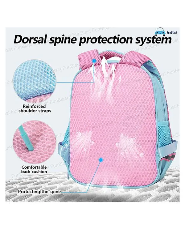 Mermaid_Wishes_Lightweight_Kids_Backpack_12.6-Inch_Multi-Pocket_Bag_For_Girls_(Ages_510)_Spine-Friendly,_Waterproof_&_Cute
