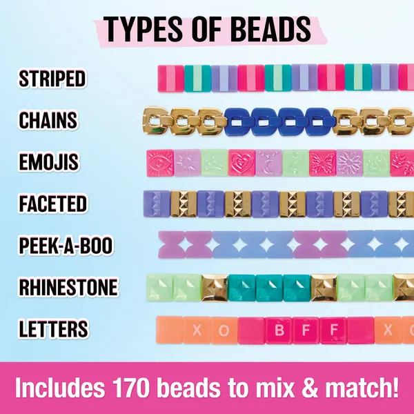 Popstyle_Bracelet_Maker_Kit_10_Remakeable_Bracelets_170+_Beads_&_Stickers_No_Knots,_No_Mess!