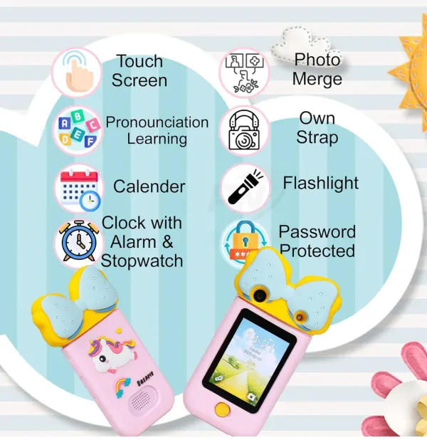 Kids_Smart_Phone_Camera_with_Front_&_Back_Camera,_Games,_Music,_Alarm_&_More_All-in-One_Fun_Gadget
