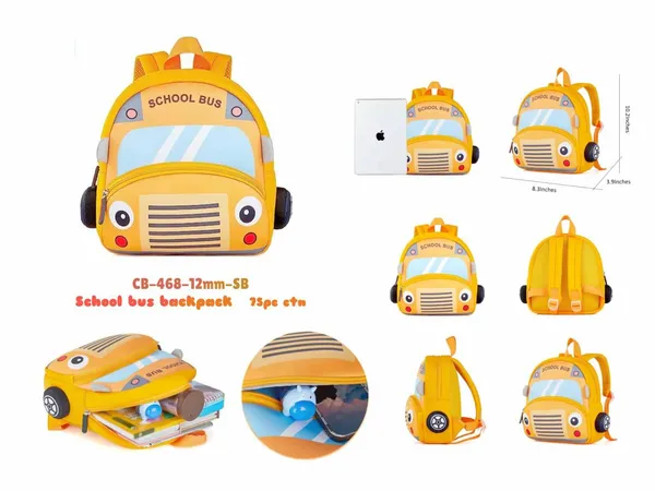 Bus_Cartoon_Backpack_For_Kids_Lightweight_Preschool_&_Nursery_Bag_Colorful_Travel_Bag_For_Toddlers_(Ages_26)