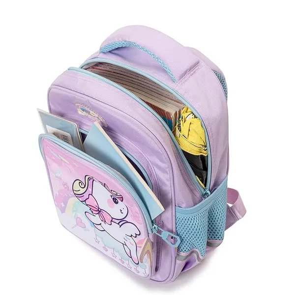 Rainbow_Prance_Unicorn_Backpack_12.6-Inch_Lightweight_Bag_For_Girls_(Ages_510)_Waterproof,_Multi-Pocket_&_Spine-Support